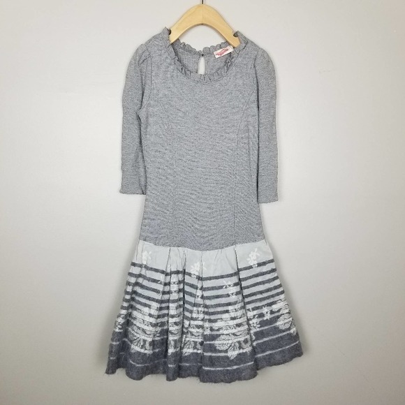 Monnalisa girls dress, size 8. wool and embroidery - Picture 1 of 9